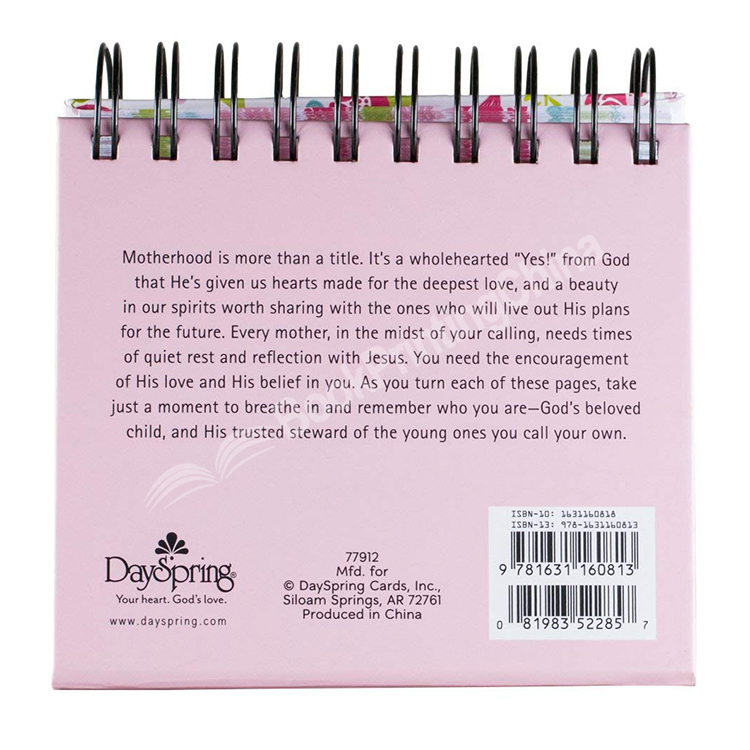 desk calendar printing china2