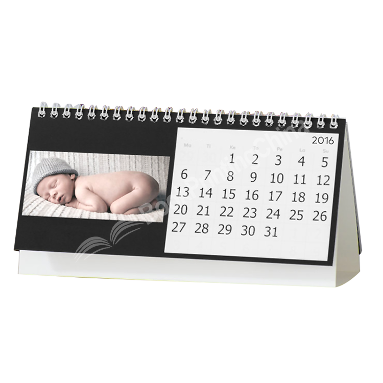 desk triangle calendar printing