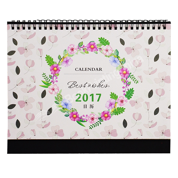 custom desk triangle calendar printing1