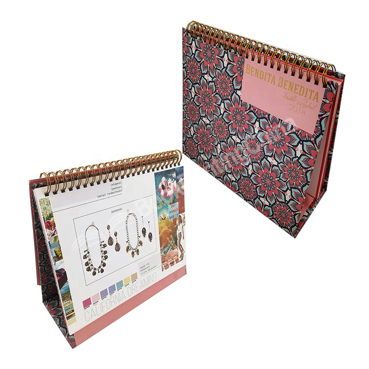 Custom-Coated-Art-Paper-Desk-Stand-Planner