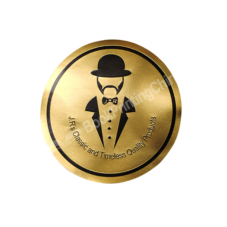 emboss sticker printing