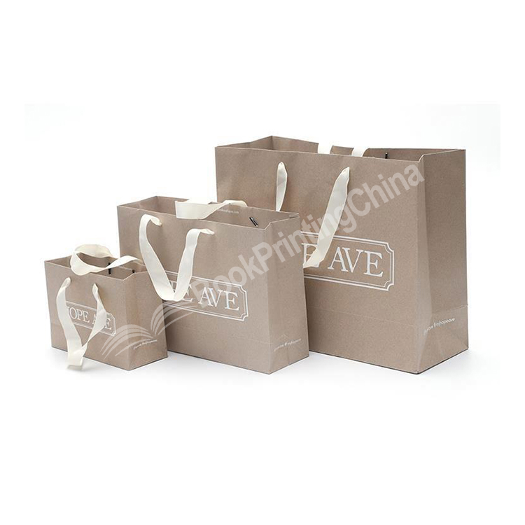 custom handle gift paper bag