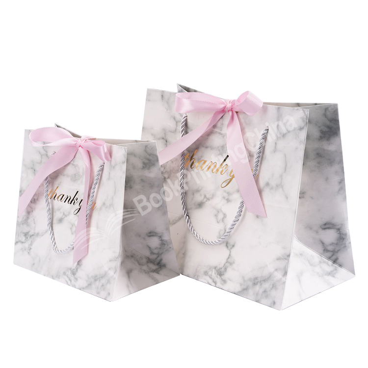 custom handle gift paper bag