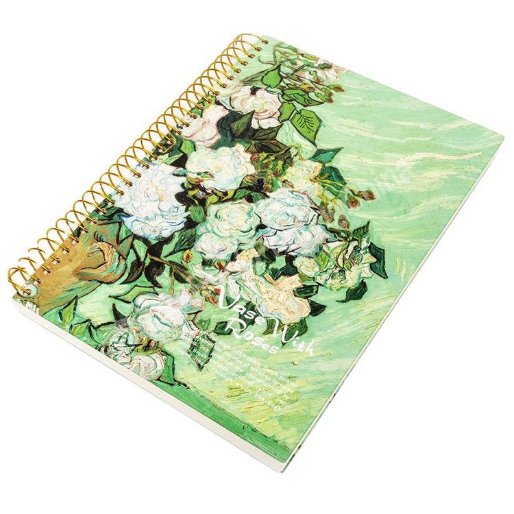 hardcover spiral notebook printing