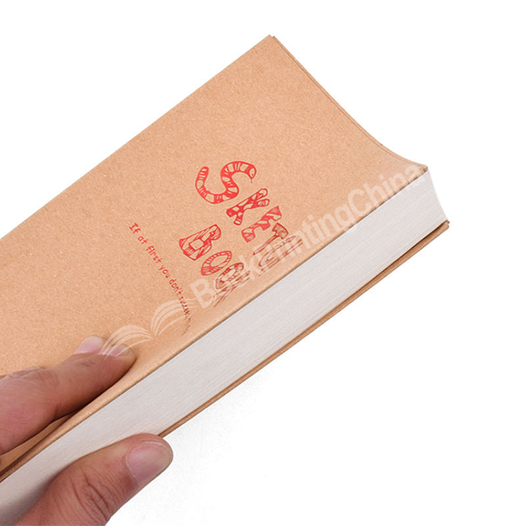 custom kraft notebook