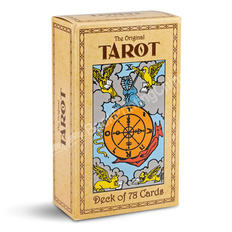 tarot game card deck printing 1