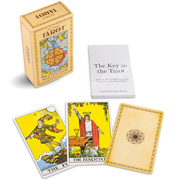 tarot game card deck printing 2