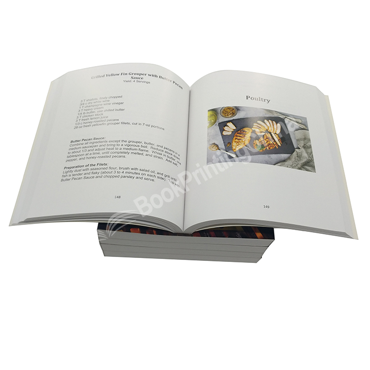 recipe book printing