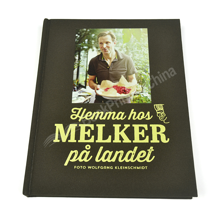 hardback cookbook printing