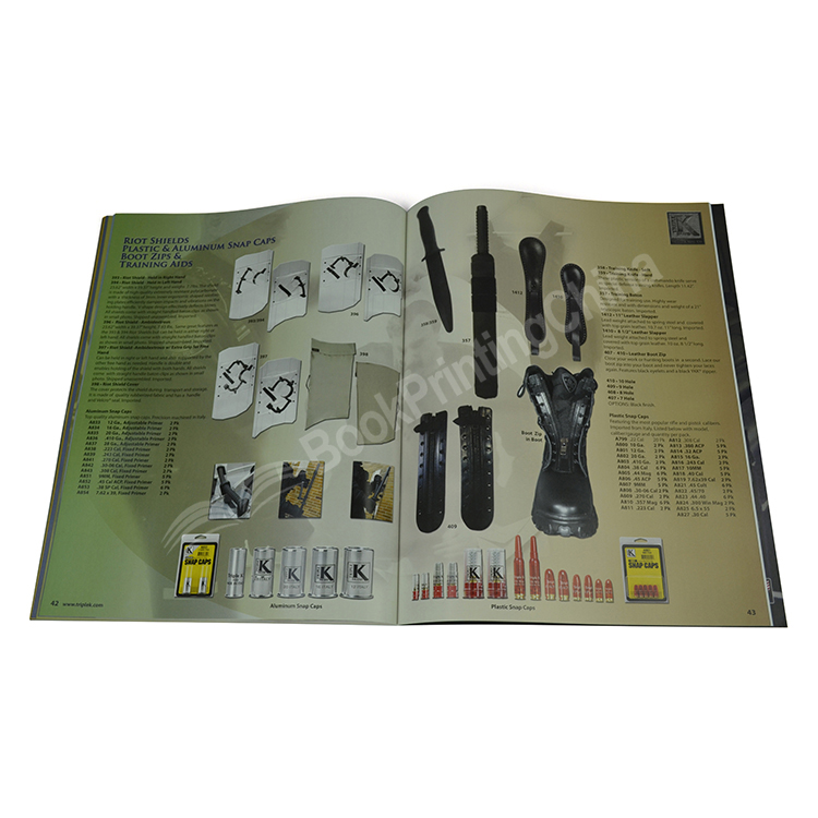 custom gloss laminate magazine printing