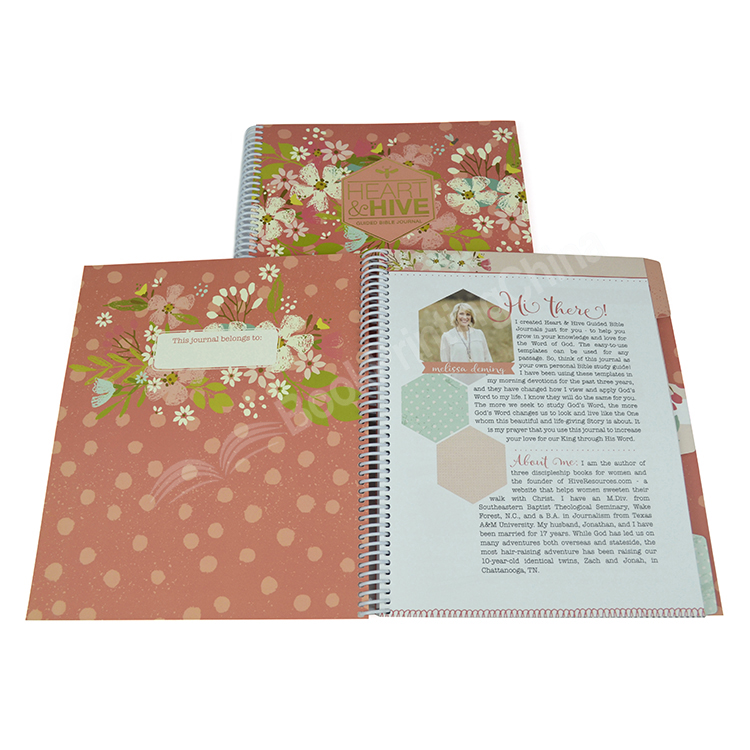 spiral bible journal printing 3