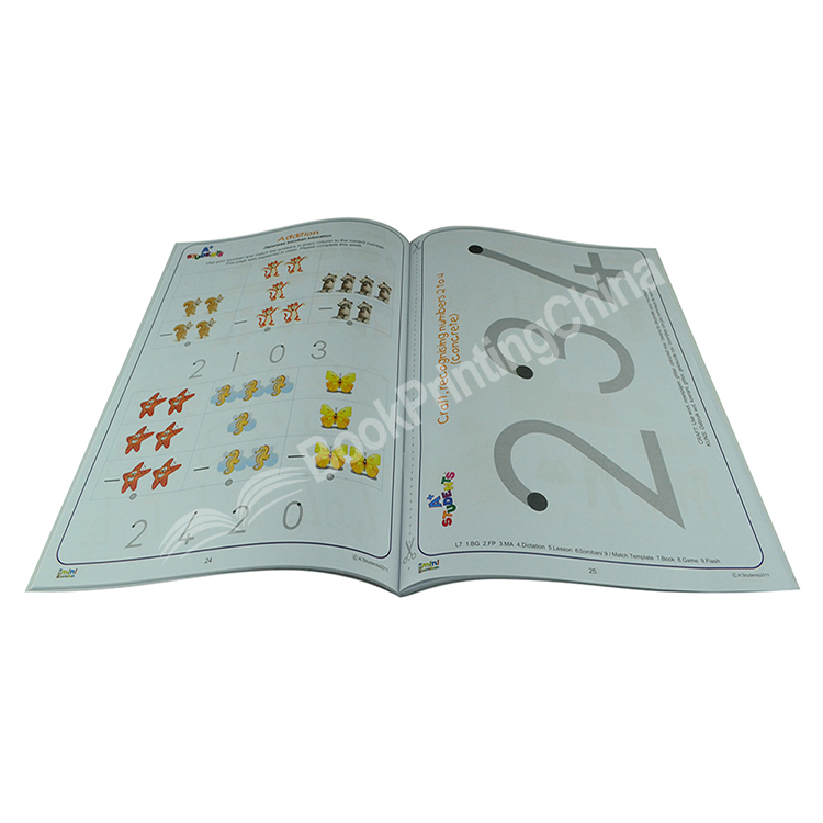 children saddle stitch book printing4