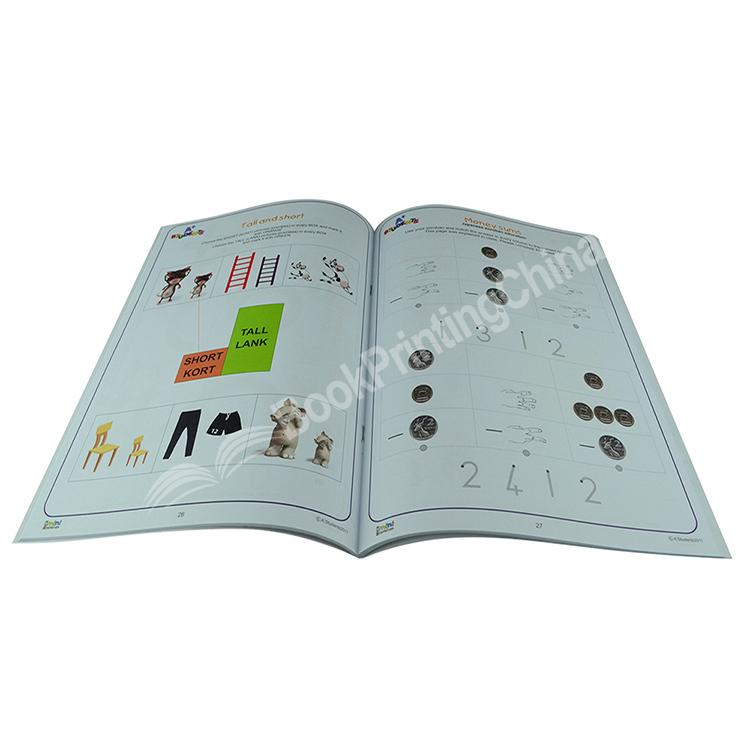 children saddle stitch book printing3