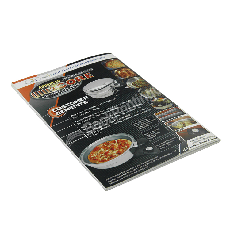 cheap saddle stitch booklet printing 1