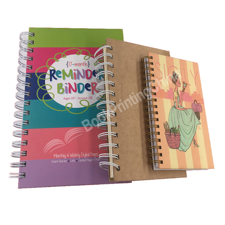 hardcover wire bound book printing 4