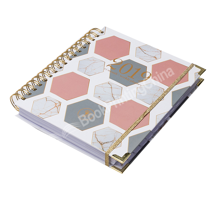 hardcover planner printing