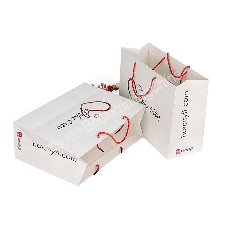 custom white paper bag 4