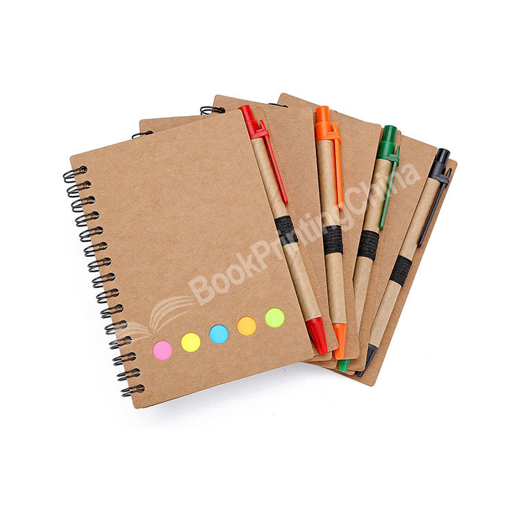 custom kraft notebook