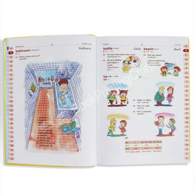 dictionary printing service