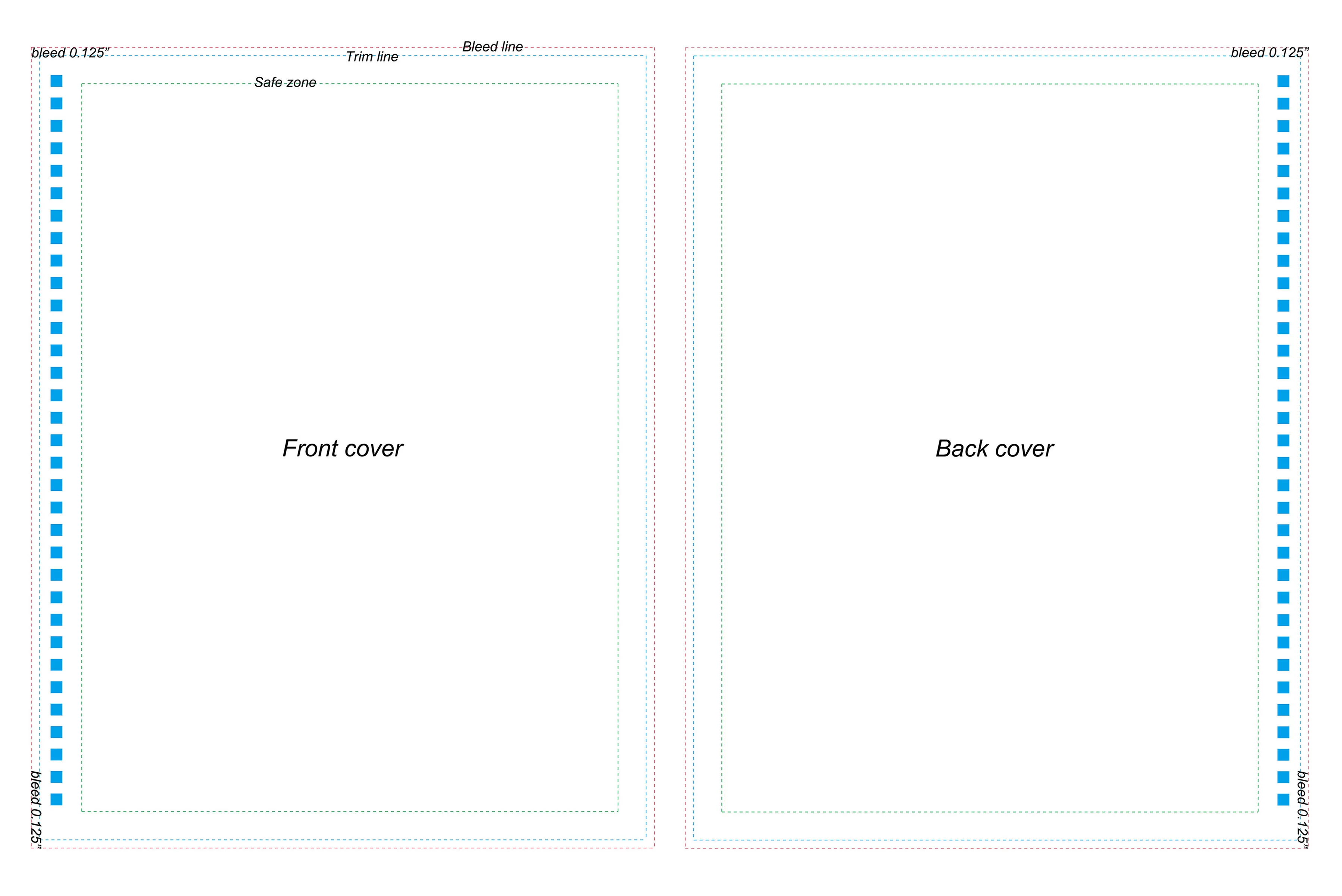 wire-o bound cover template