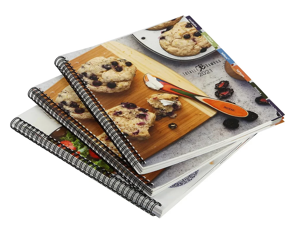 custom cookbook with tabs