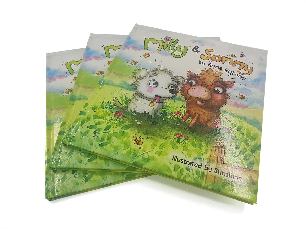 oem hardcover children's book printing 