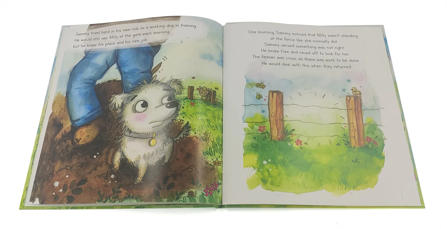 custom print hardcover children's book