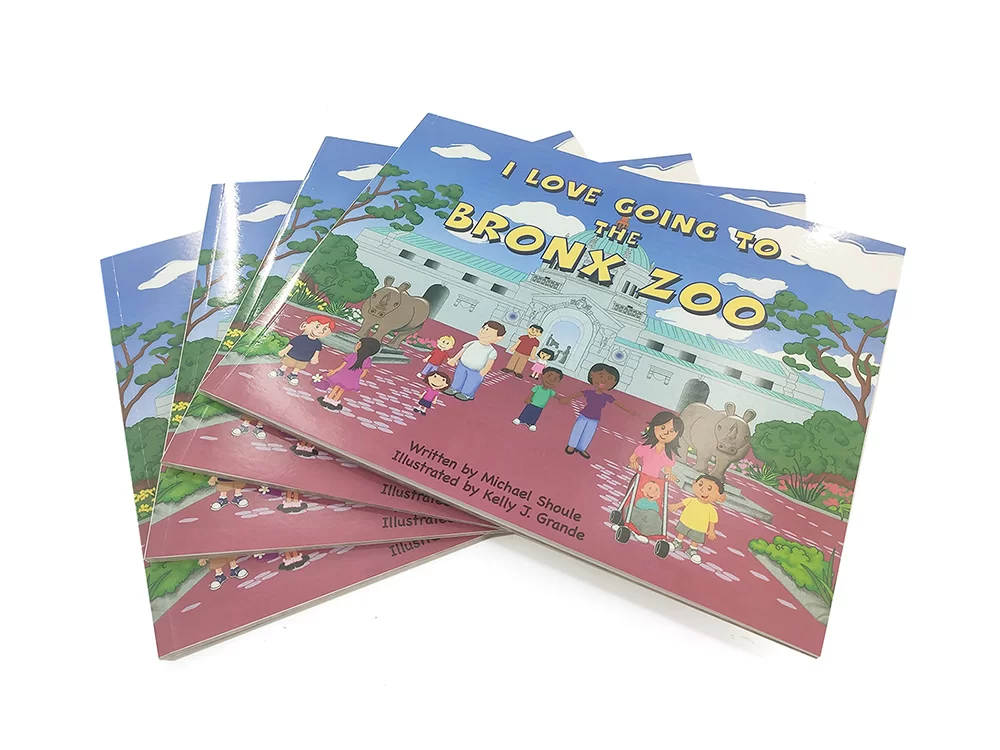 print softcover children book