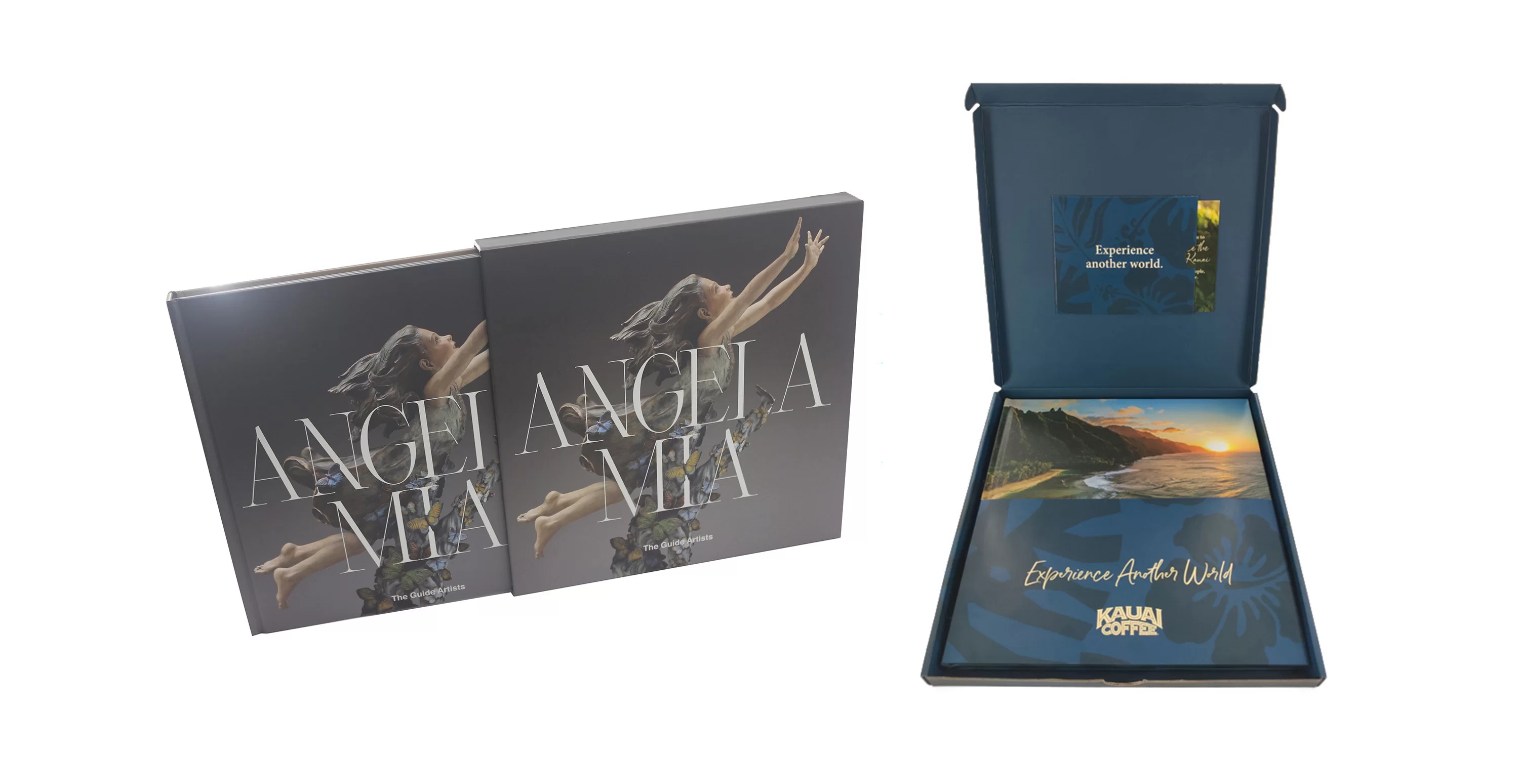 slipcase or box hardcover book
