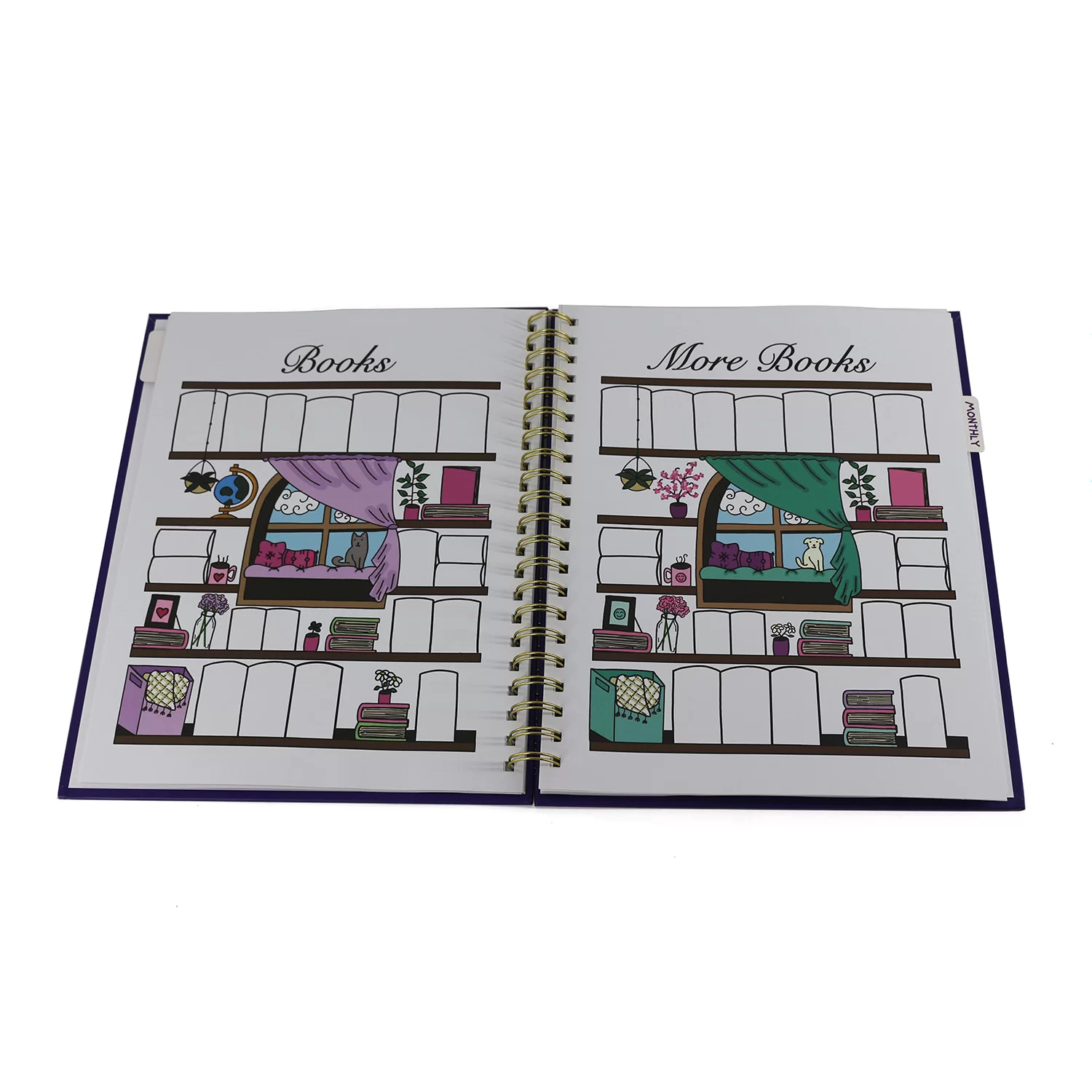 spiral hardcover printing