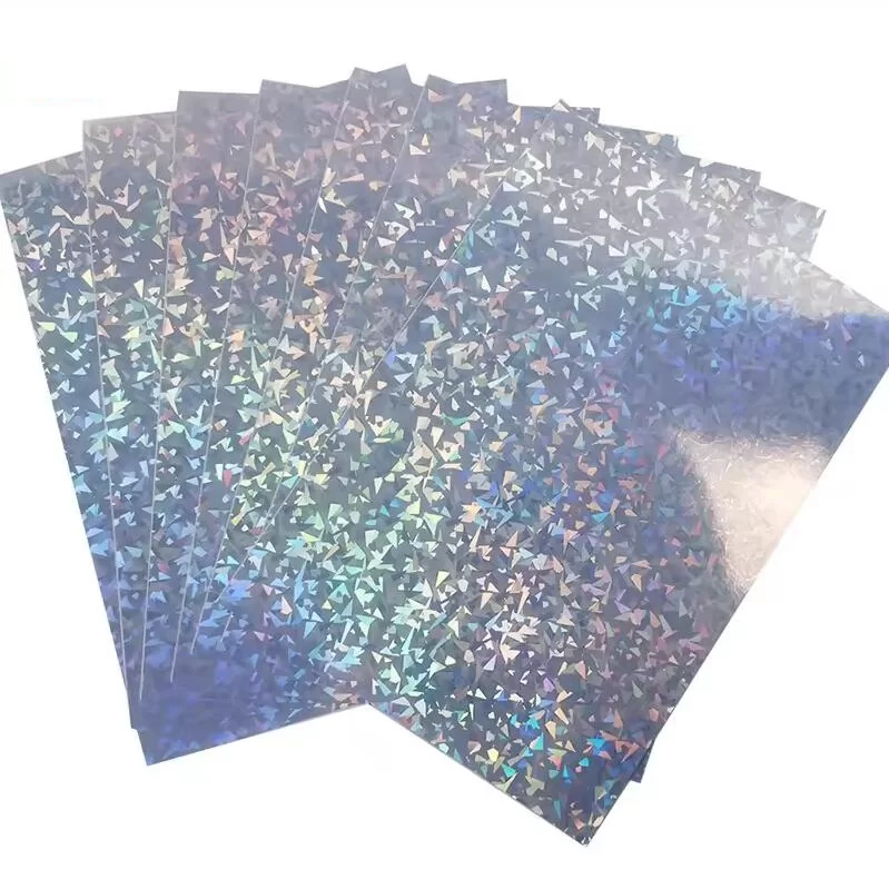 Linen holo paper