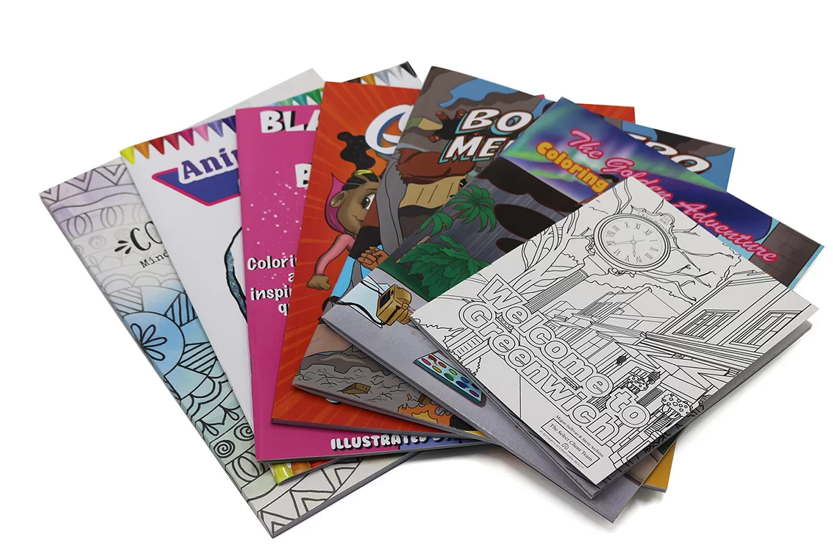 custom coloring book