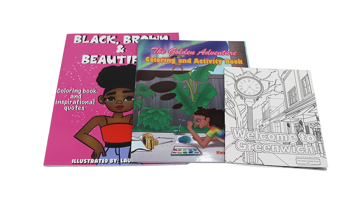 coloring book custom