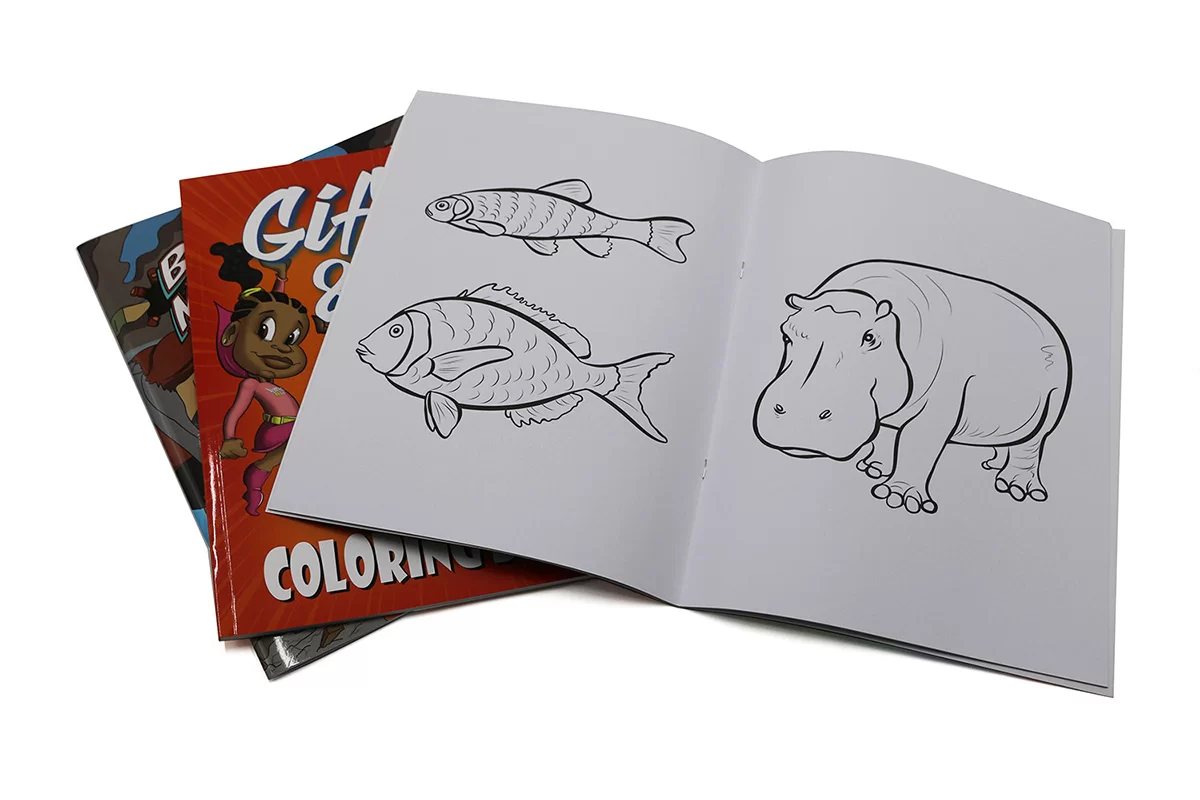 coloring book printing companies