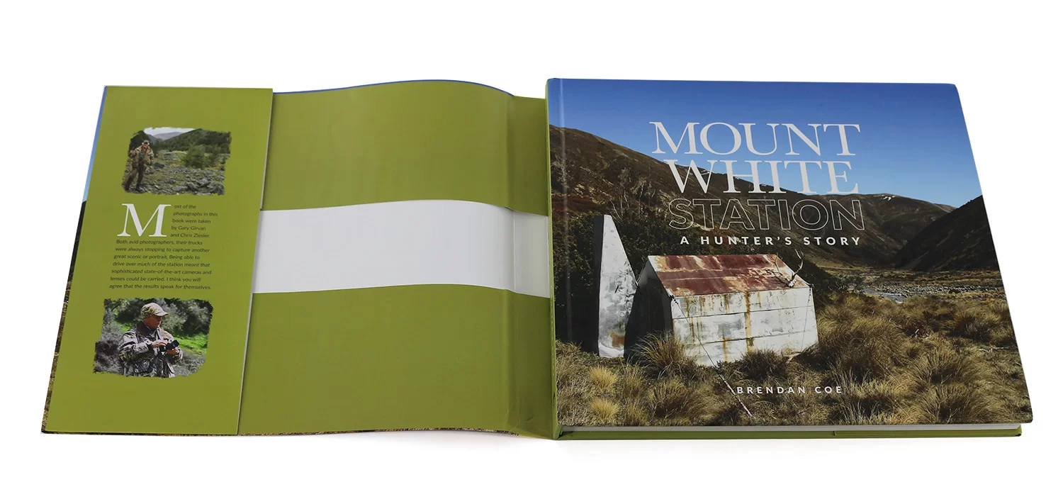 custom dust jacket photo book