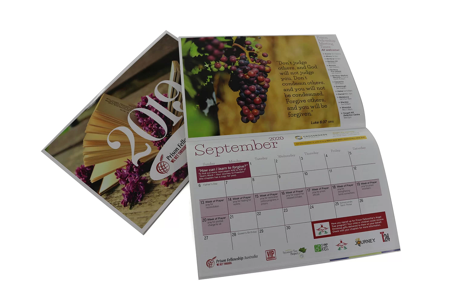 custom calendar photo book