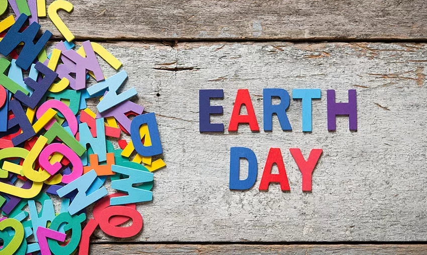 earth day green printing