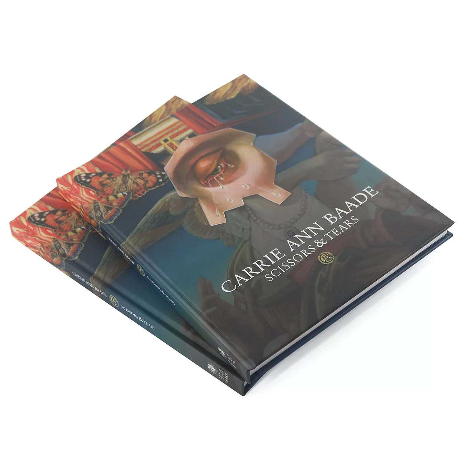 hardcover book spine