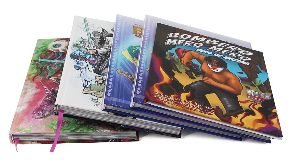 hardcover comic book printing