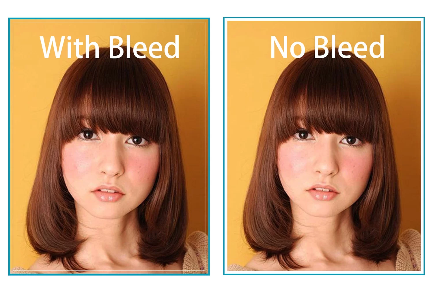 bleed vs no bleed
