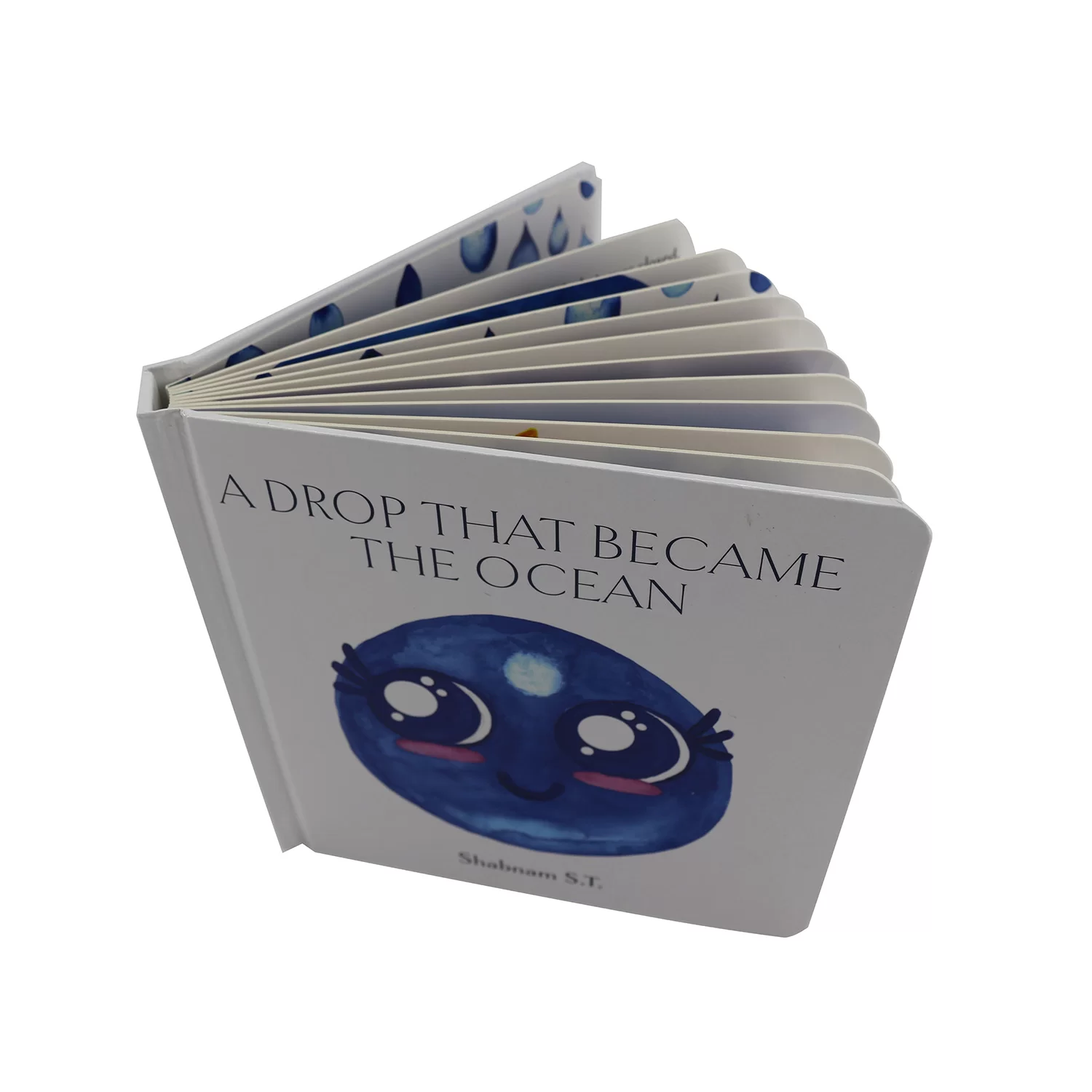 hardcover board book binding