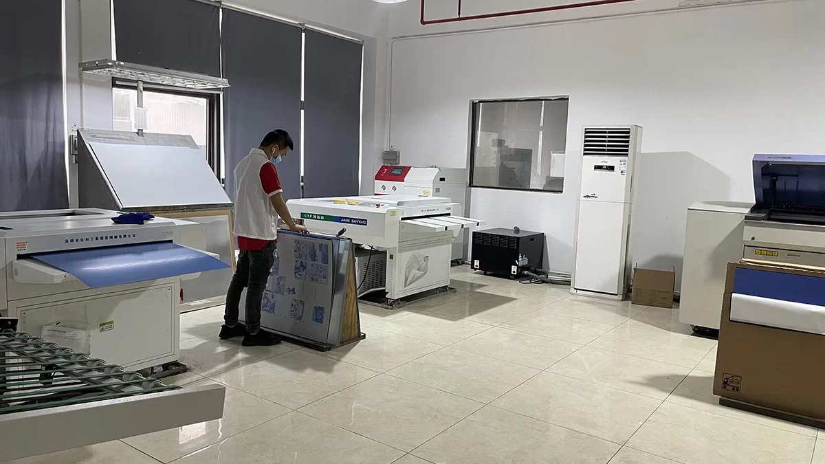 ctp plate making (offset printing)
