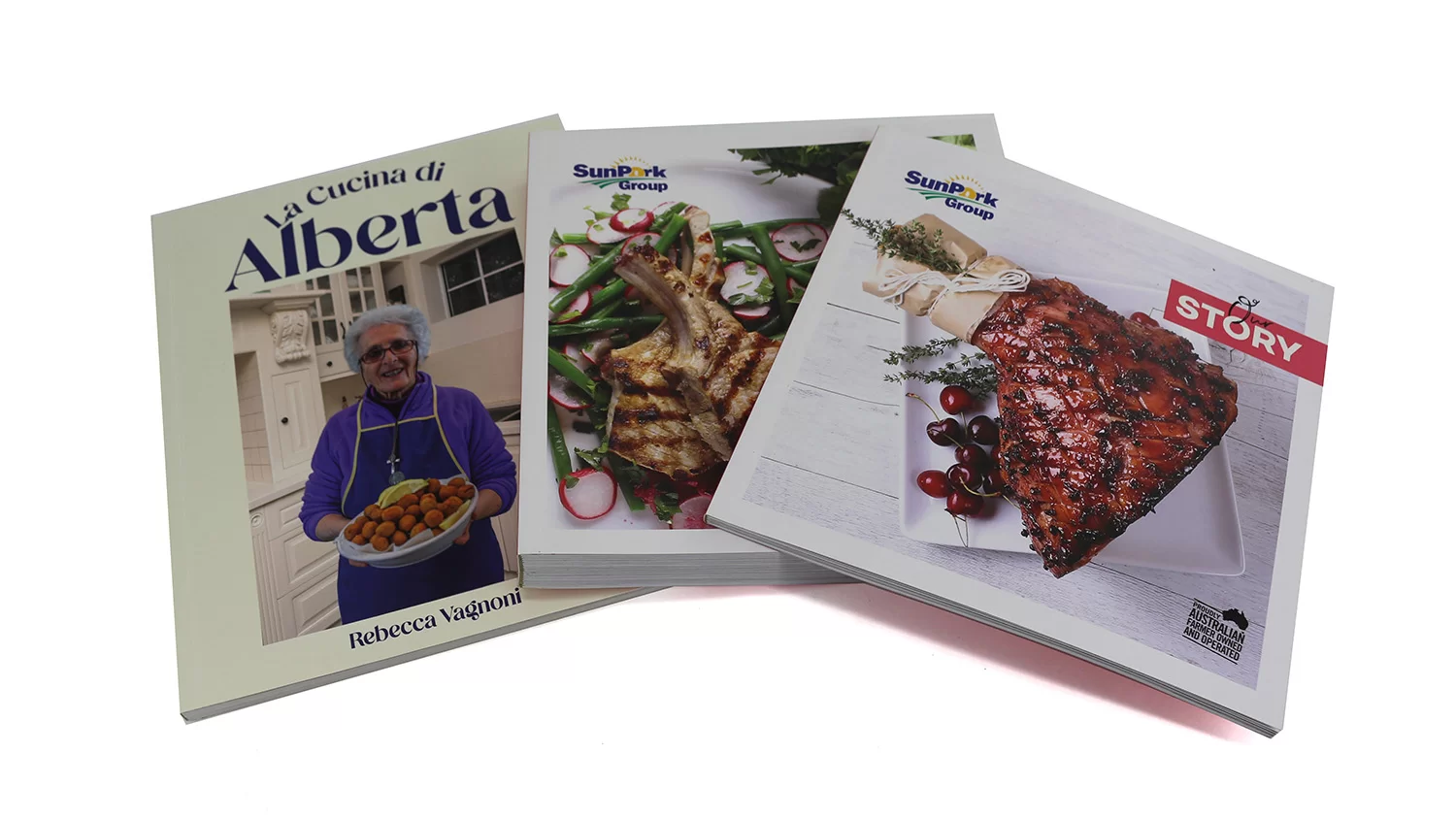 perfect bound recipe book