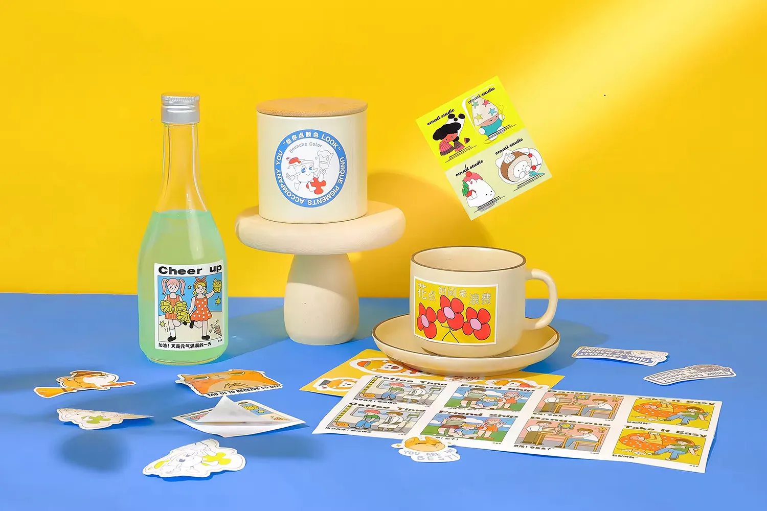 custom business sticker