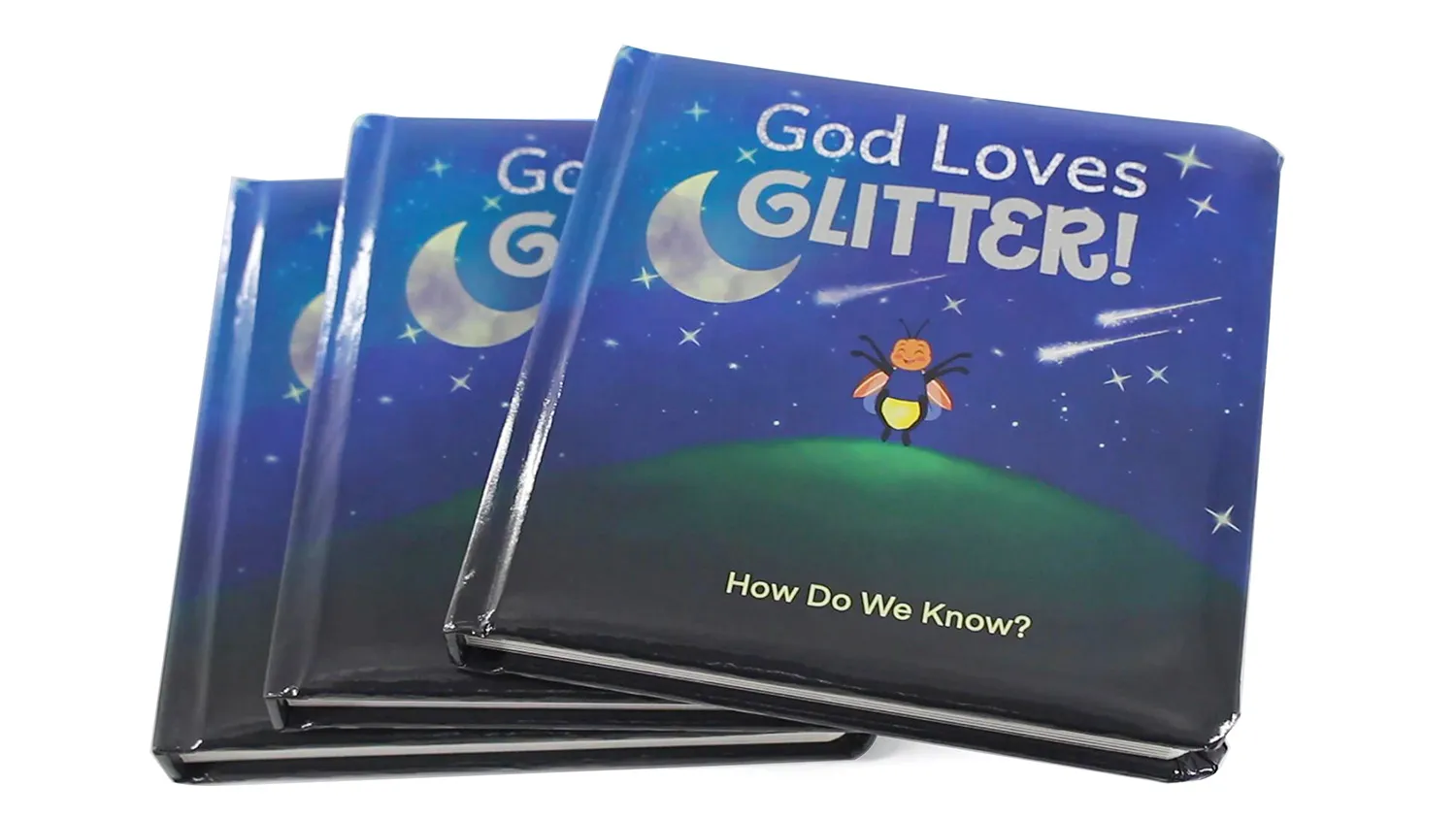 glitter hardcover board book printing