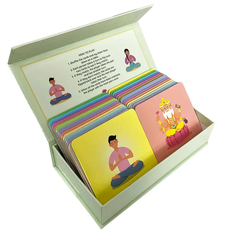 card deck and packaging material