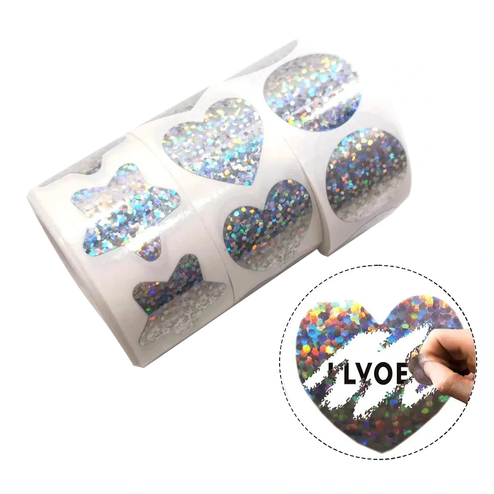 custom scratch off stickers