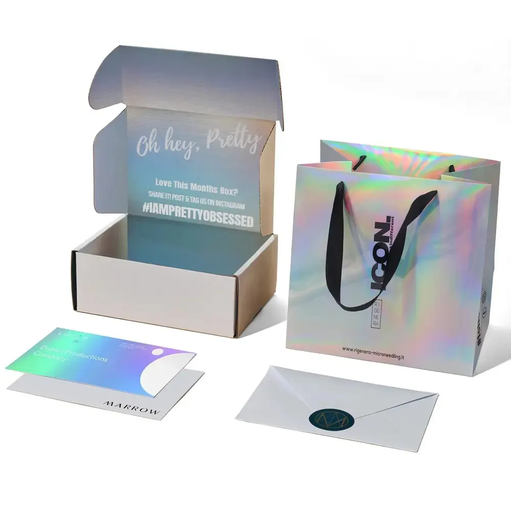 holographic package printing