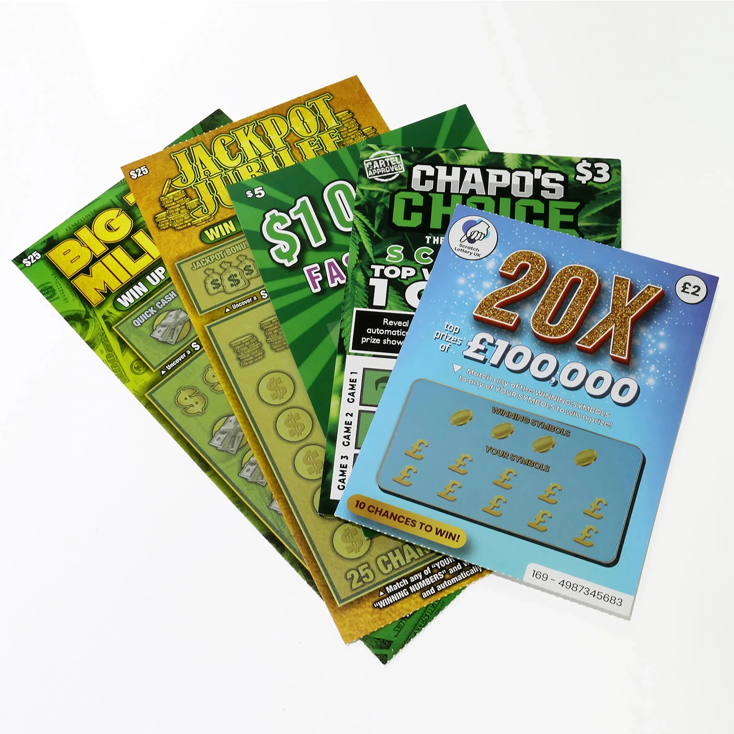 scratch off ticket printing