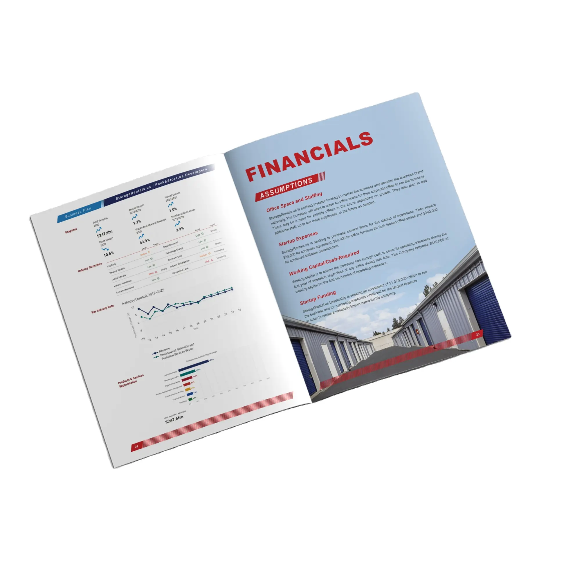 annual report design and layout